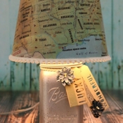 Joys Life Map Lampshade